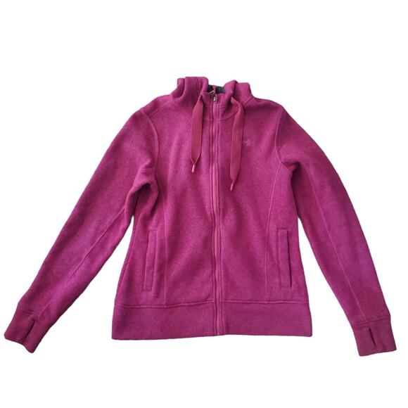 Under Armour UA Storm Magenta Pink Warm Full Zip-up Hoodie Sweatshirt, Sz Medium - Picture 1 of 10